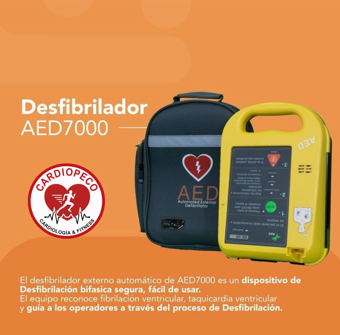 desfibrilador externo automático dea